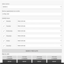 Webba Booking WordPress Appointment Reservation plugin 1